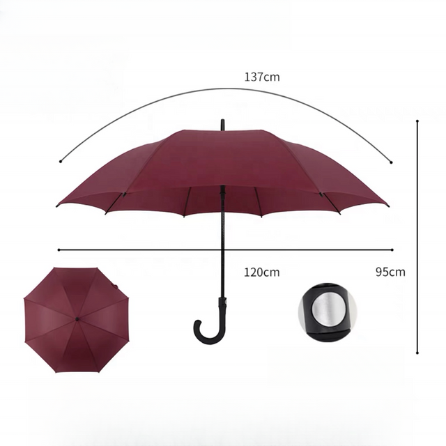 Pare-soleil automatique de créateur de mode personnel, logo personnalisé, compact, portable, coupe-vent automatique, 3 parapluies pliants