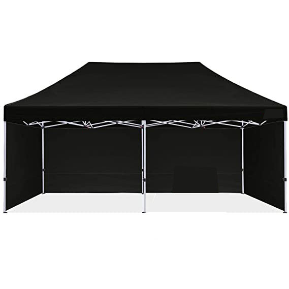Tente auvent Pop-Up 10x20 de haute qualité, abri en vinyle instantané robuste et personnalisable, tente publicitaire à parois latérales durables