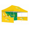 Tente auvent Pop-Up 10x20 de haute qualité, abri en vinyle instantané robuste et personnalisable, tente publicitaire à parois latérales durables