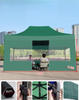 Tente Pop-up pliable avec cadre d'auvent robuste, pied de qualité supérieure, pour événements commerciaux, tentes d'exposition imperméables en aluminium
