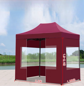 Gazebo pliant en aluminium de publicité personnalisée de haute qualité, cadre d'auvent Pop-up extérieur pour tentes d'exposition imperméables en aluminium