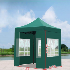 Auvent de tente Pop Portable pliable et personnalisé, auvent extérieur imprimé 600D, tentes d'exposition imperméables en aluminium