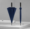 Ouverture automatique promotionnelle faite sur commande de poignée droite d'EVA de parapluie de fibre de verre de 27 pouces