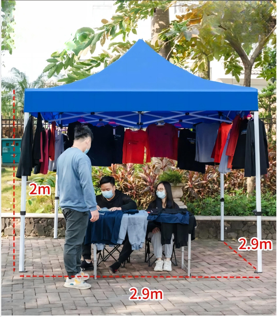 Logo publicitaire en plein air, tente de salon commercial, exposition, événement, auvent de chapiteau, tente pop-up