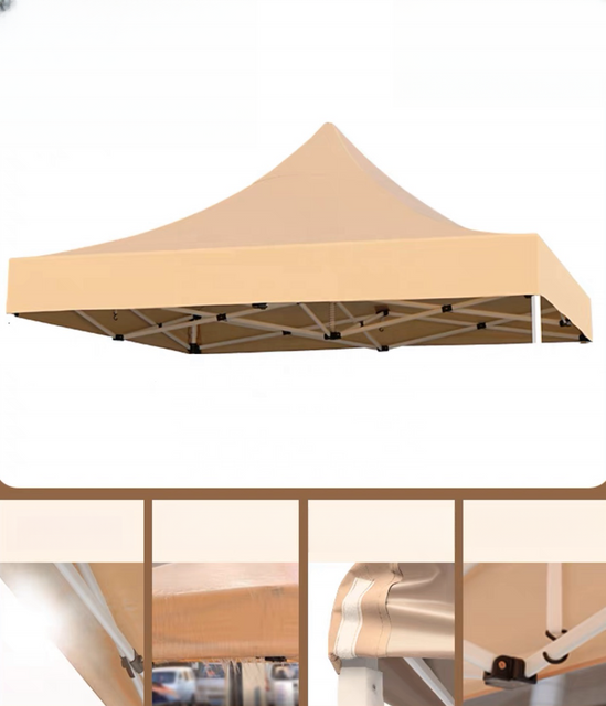 Tente de gazébo extérieure pliante imprimée personnalisée en aluminium hexagonal de 40 mm, 1015 pieds, pour exposition, tentes de salon commercial